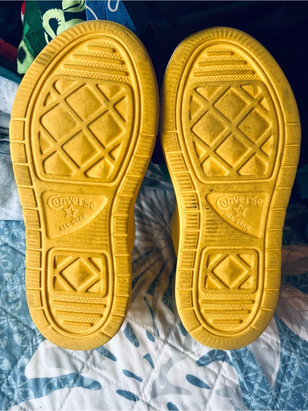 Converse All start Yellow Slip-On Water Shoes with White Toe Cap